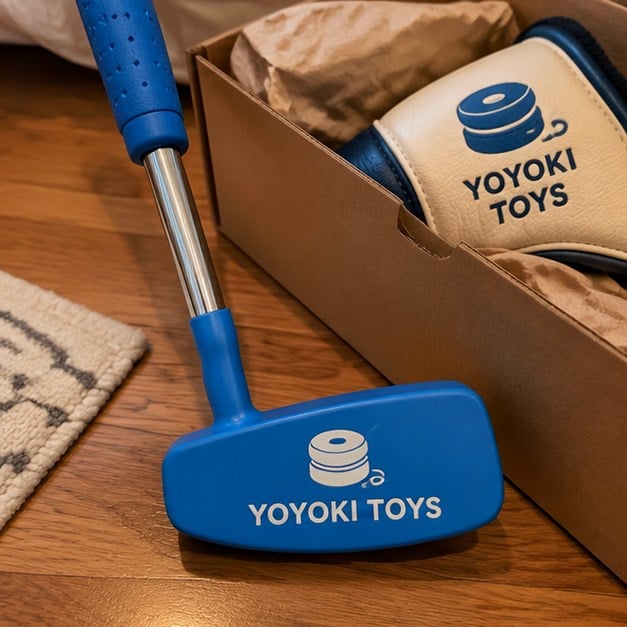 Customer photo of a custom kids putter